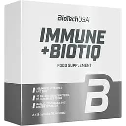Вітамінно-мінеральний комплекс BiotechUSA Immune + Biotiq 36 капсул