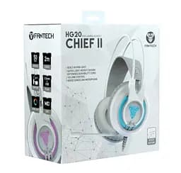 Ігрові навушники з мікрофоном Fantech HG-20 White 7.1 Channel RGB - мініатюра 7