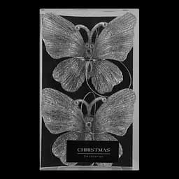 Прикраса на ялинку Offtop Метелик, 2 шт. (855242)