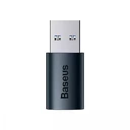 Перехідник Baseus Ingenuity Series Mini OTG Type-C to USB 3.1 синій - мініатюра 6