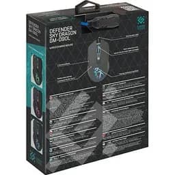 Комп'ютерна мишка Defender Sky Dragon GM-090L Black (52090) - мініатюра 7