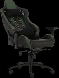 Геймерське крісло GT Racer чорне з темно-зеленим (X-0715 Black/Dark Green) - мініатюра 4