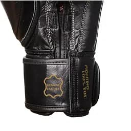 Рукавиці боксерські Power Play PP 3014, Black - 14 унцій - мініатюра 4
