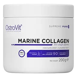 Препарат для суглобів і зв'язок OstroVit Marine Collagen, 200 грам