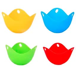 Набор форм Supretto для яиц пашот 4 шт. разноцветные (8490)