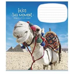 Зошит учнівський "Enjoy this moment" 012-2896L-1 в лінію, 12 аркушів