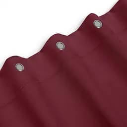 Шторка для душу та ванної Cosas з кільцями 180х180 wine, бордо (ShowerCurtains_10Wine_DUK_180x180_Hook) - мініатюра 5