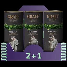 Чай черный байховый Graff Earl Grey 240 г (3 шт. х 80 г)
