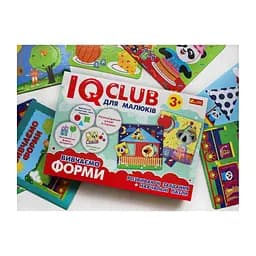 Навчальні пазли Ranok Creative Вивчаємо форми IQ-club для малюків 6 карт у наборі (13203007) - мініатюра 5