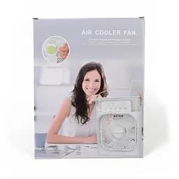 Вентилятор Air Cooler Fan USB з зволожувачем повітря та підсвічуванням (Білий) - мініатюра 9