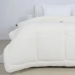 Ковдра ТЕП Teddy 180x210 см молочний (1-05208_35047) - мініатюра 3