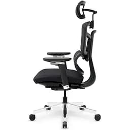 Крісло Mealux S4 Air Fabric Black ( HF-S4 F/B)  - мініатюра 2