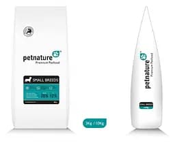 Збалансований Сухий корм PetNature 10 кг для дорослих собак дрібних порід