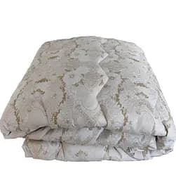 Ковдра стьобана вовняна бежева Vladi 170х210