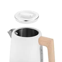 Електрочайник Ardesto Wood Modern Strix 1.7 л білий (EKL-F420WWD) - мініатюра 4