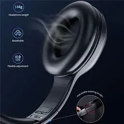 Навушники Celebrat A28 Bluetooth Headphones Black - мініатюра 3