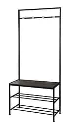 Cтійка-вішалка для одягу в передпокій Fabrika Urban з лавкою та полицями для взуття