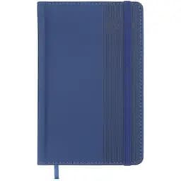 Ежедневник датированный Buromax Barone 2026 A6 искусственная кожа/поролон синий (BM.2578-02)