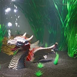 Декорація дракон Hobby Red Dragon 2 31.5x16x13.5 см (32069) - мініатюра 5