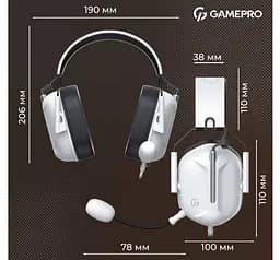 Игровые наушники GamePro HS-1350-W Genesis Hunter White - мініатюра 13