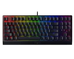 Клавиатура игровая механическая RAZER BlackWidow V-3 TKL RU Green Switch Black - мініатюра 1