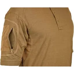 Теніска поло Defcon 5 Tactical Polo Short Sleeves with Pocket S Coyote brown - мініатюра 4