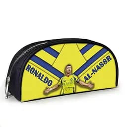 Пенал школьный с принтом Криштиану Роналду 23х10х8 см детский для девочки, мальчика (3903)