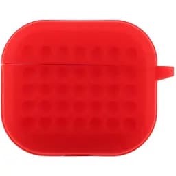 Футляр с карабином Fashion Silicone Case Airpods 3 Red (35264_3345619)