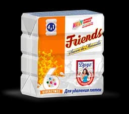Мило господарське Friends Для прання та видалення плям, 500 г (4 шт. по 125 г)