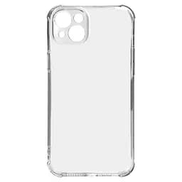 Прозрачный чехол для Apple iPhone 14 Plus с защитой камеры и усиленными бортами, тонкий, силиконовый, бесцветный, ударостойкий, противоударный бампер c закрытой камерой, ArmorStandart (ARM65247)