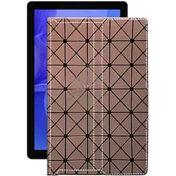 Чохол StatusCASE з екошкіри для планшету Chuwi Hi 10x Коричневий ромб