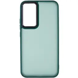 Чохол TPU+PC Lyon Frosted для Samsung Galaxy S25 Ultra Green