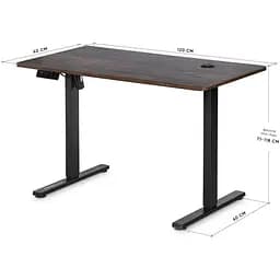 Стіл Mealux PowerDesk Energy Antique з електрорегулюванням висоти (EVO-201 Energy A/B) - мініатюра 3
