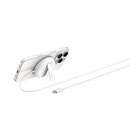 Зарядний бездротовий пристрій Belkin UltraCharge Magnetic Kickstand 15Вт, білий - мініатюра 8