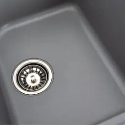 Кухонна мийка Platinum 7950 Equatoria гранітна глянцева з кріпленням 79x50 см сірий металік (000035796) - мініатюра 4