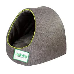 Будка Lucky Pet Аліса №2, 41х42х37 см, сірий