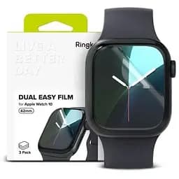 Захисна плівка Ringke Dual Easy Clear 3 шт. для Apple Watch 10 (42мм)