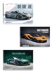 Комплект 3 шт. альбомів для малювання. Альбом Школярик А4 30 арк. 100г/м2 8539 4823088244038