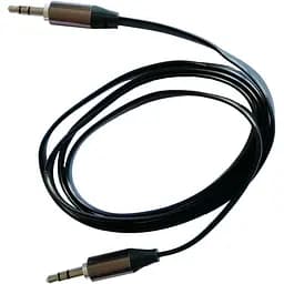 AUX-Кабель 2E 3.5x3.5 штекер тато тато 1 м чорний