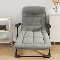 Розкладне крісло ліжко з вбудованим матрацом Leobro Grey (LB-FCB-G3-GRY) - мініатюра 2