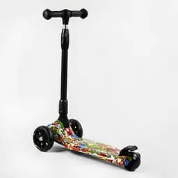 Самокат Best Scooter 62х16х29 см Різнобарвний 000231620 - мініатюра 4