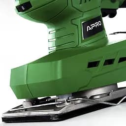 Шліфмашина вібраційна Apro FS350 90x187 мм 7000-14000 об/хв 30412 - мініатюра 4