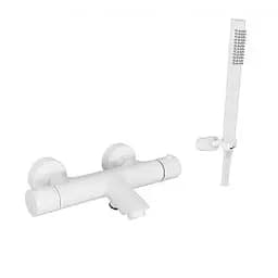 Термостат для ванни Paffoni Light white matt LIQ023BO, Білий матовий