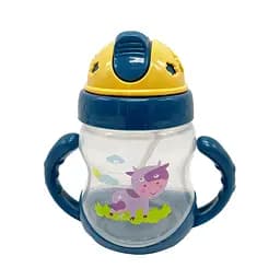 Пляшечка пластикова з ручками MGZ-0322(Blue) 250 мл