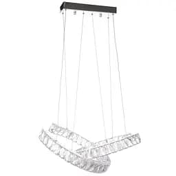 Люстра підвісна Brille кришталева LED 42W WW+NW+CW CH (BL-365S/2)