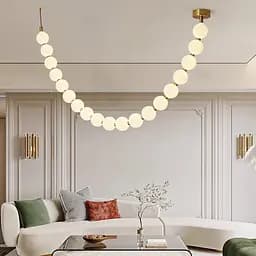 Люстра із серії Perla на 19 кульок Ø 15 см 330 см 3 світлових режими | Line F | Арт. MBJ11-3200