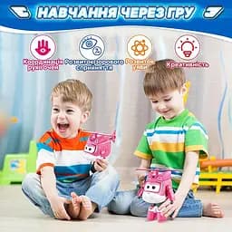 Ігрова фігурка-трансформер Super Wings Transforming Діззі (Dizzy) 12.5 см (EU780240) - мініатюра 5