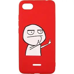Чохол-накладка Toto Cartoon Soft Silicone TPU Case Xiaomi Redmi 6A FK2 Red