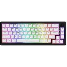 Клавіатура Hator Skyfall 65 MAG ULTRA 8K Aurum Ice RGB USB UA Black/White (HTK1860UA)