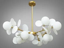 Люстра в стилі модерн Diasha 1097-12GD+WH